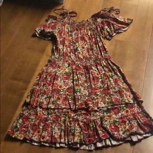 Off the shoulder dress